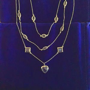 Three layer necklace